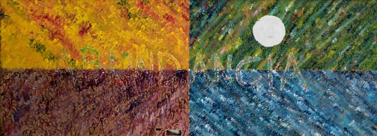 Abundancia - Acríclico sobre puerta de madera (2020)