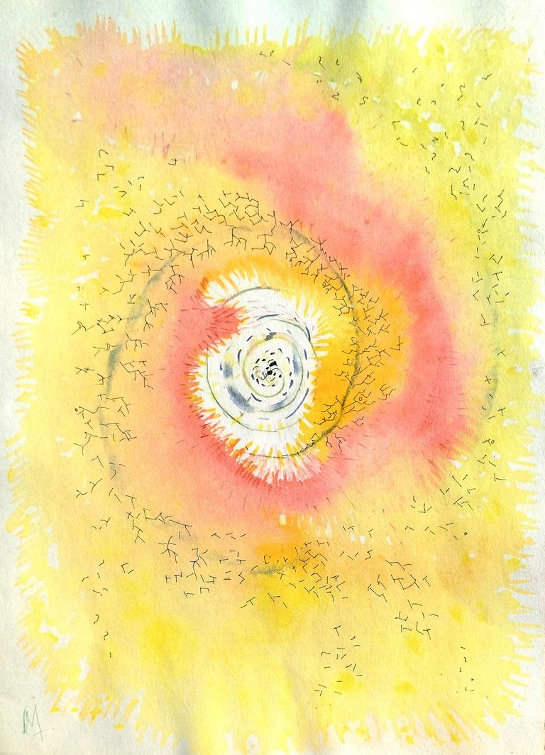 Calma - Acuarela sobre papel (2024)