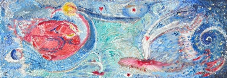 Compasión - Acrilico sobre madera (2025)