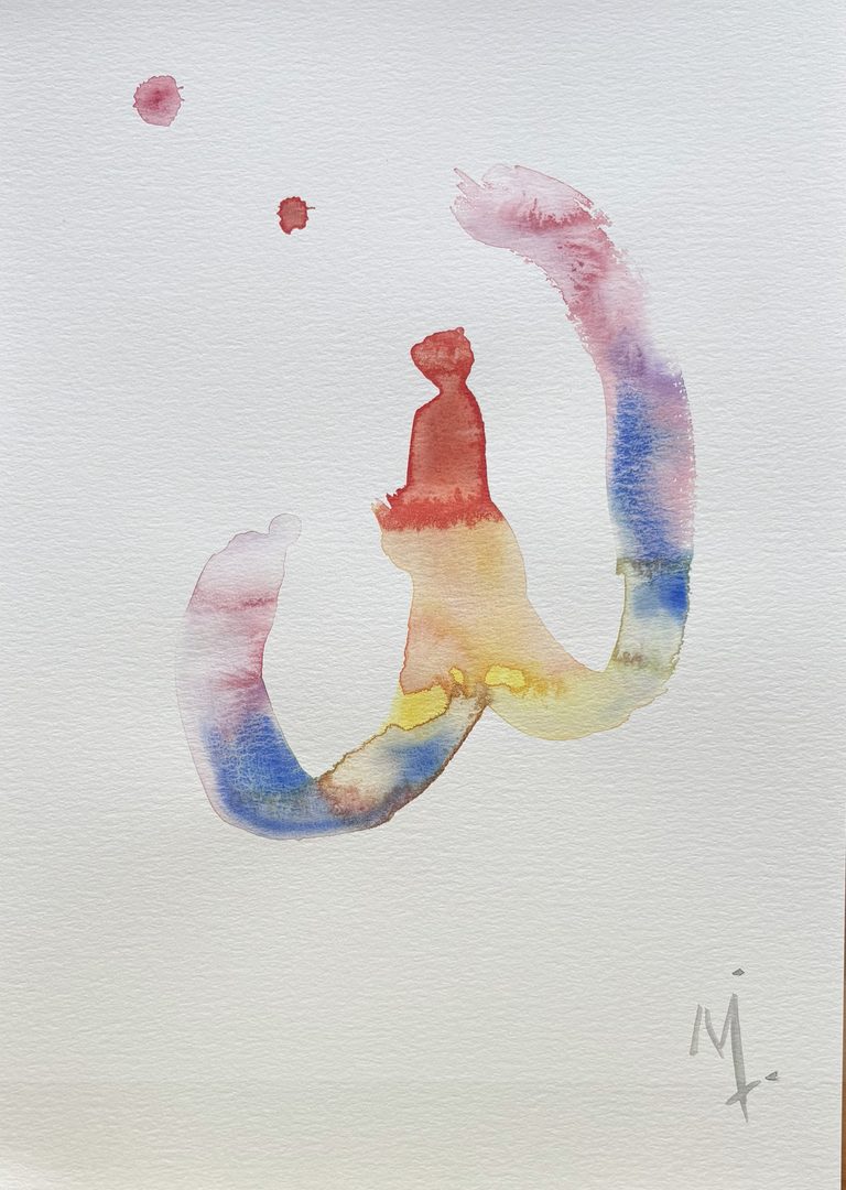 Ella - Acuarela sobre papel (2024)