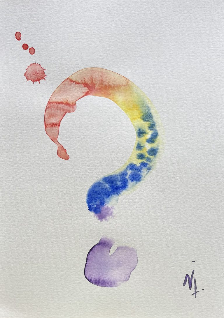 Espejo - Acuarela sobre papel (2024)